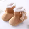 First Walkers Baywell Autumn Winter Warm Newborn Boots 1 Year baby Girls Boys Shoes Toddler Soft Sole Fur Snow Boots 0-18ML231016