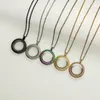 Pendant Necklaces 20mm Floating Memory Glass Locket Frosted Twist Screw Frosting Necklace Stainless Steel Medallion