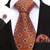 Laços masculinos gravata quadrada cachecol abotoaduras negócios vintage formal vestido profissional lazer moda artesanal gravata
