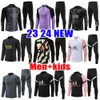 New_Tracksuit 2023 2024 Kids Football Kits Men Soccer Training Suit Survetement Foot Uniform Chandal Adult Kit Ensemble Tuta