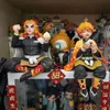 Finger Toys 14 Styles Premium Chokonose Kimetsu No Yaiba Anime Figure Agatsuma Zenitsu Hashibira Inosuke Action Figure Demon Slayer Figurine