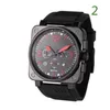 Sechs Stiche Luxus-Herrenuhren, alle Zifferblattarbeit, Quarzuhr, Top-Marke, Gummigürtel, Herrenmode-Accessoires, hochwertige Uhr 243i