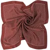 Scarves Pure Silk Scarf Women Bandana Female Hair Dots Handkerchief Wholesale Natural Pattern Multisize Neckerchief Lady Gift