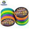 Braid Line 300m Modern flätad fiskelinje Max8x Series Multicolor 10M 1 Färg Mulifilament Japan PE Fiske rep 8 Strängar flätade ledningar 231016