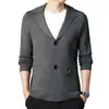 Abiti da uomo di alta qualità Autunno Designer Moda Cardigan in maglia Maglione Casual Cappotti alla moda Giacca Abbigliamento da uomo