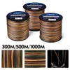 Braid Line PRO BEROS 300M 500M 1000M 8 brins 10-100LB PE fil de pêche tressé Multifilament ligne de pêche super forte japon couleurs mélangées 231016