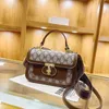 50% Factory Outlet Baobao Women's 2023 New Advanced Texture Shoulder Bag Versatile Fashion Classic Thousand Bird Checker Trendy Crossbody Code 5631