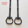 Gymnastic Rings Gymnastic Rings for Kids Gym Ring with Adjustable Straps Buckles Indoor Fitness Crossfit Home Playground Gym Pull-up 231012