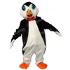 Costumes de mascotte de pingouin d'Halloween, qualité supérieure, thème de dessin animé, personnage de carnaval, tenue unisexe pour adultes, tenue de fête de noël