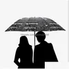 Guarda-chuvas Criativo Retro Spaper Sunny Guarda-chuva Dupla Utilização Trifold Dobra Homens Mulheres Estudante Moda Personalidade Presente Whole9916078 Drop de DHPV2
