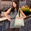 Borse contenitore Lady Knitting Wool Tote Bag Donna Crochet Fashion Open Shopper Top Handle 2023 Borsa femminile quotidiana Vacanza quotidiana