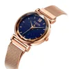 Wristwatches Magnetic Buckle Blue Sandstone Women's Watch Japan Quartz Lady Hours Fine Fashion Steel Bracelet Girl's Gift Julius Box 1172