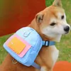 Dog Apparel Pet Snack Bag Wear Resistant Dogs Backpack With Traction Rope Pets Carrier Accessories