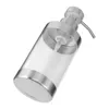 Liquid Soap Dispenser 304 Roestvrije thuislotion Clear Badkamer Huishoudelijke stalen pomp