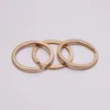Chaveiros 100 unidades/pacote 30mm redondo cromo bronze ouro cor acessórios metal chaveiro split anéis unisex chaveiros keyfob para diy