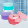 Boîtes de rangement Boîte cosmétique en silicone étanche bijoux de bijoux de poussière de maquillage de beauté