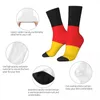 Chaussettes masculines drapeau de l'Allemagne Flags Les pays unisexes printemps d'été automne hivernale Runch Happy Street Style Crazy Sock