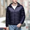 Men's Down Parkas Jodimitty Men Autumn Winter Fashion Short Puffer Jackets Arrival Ultralight Down Coat Portable Packable Down Jacket 231016