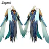 Jogerli Genshin Impact Cloud Retainer Costumi Cosplay Donne Anime Forma umana Vestiti Abbigliamento da gioco Parrucca Abiti