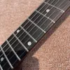 1958 Junior Double Cut Réédition Guitare Électrique Dark Sunburst Wrap Autour Cordier Touche En Palissandre