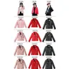 Giubbotti 2023 Ragazza Ragazzo PU Cappotto Giacca Bambini Autunno Inverno Moda Pelle s Bambini Cappotti Overwear Vestiti 112Age 231016