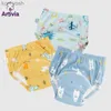 Couches lavables 6 couches imperméables réutilisables en coton pantalons d'entraînement pour bébés shorts pour nourrissons sous-vêtements en tissu couches pour bébé couches culottes à langer L231