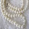 Длинное 30 ювелирное ожерелье из натурального белого жемчуга Акойя диаметром 8-9 мм223L