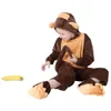 Kostium motywu Findpitaya Christmas Halloween Dzieci Śliczne zwierzę małpy ubrania domowe piżamę cosplay vestidos