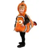 Kostium motywu Znalezienie Nemo Clownfish Cospaly Come Pixar Animed Film Nemo Baby Kids Odzież Halloween Christmas Partyl231