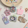 Ramar kawaii pocard hållare akryl kpop idol bildskydd mini nyckelchain väska kort hänge student stationer förvarare leveranser