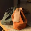 Сумки сумки Большие дизайнерские замшевые женщины ковш