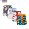 Pannolini lavabili Elinfant taglia unica lavabile impermeabile copri pannolino regolabile riutilizzabile stampa di moda per pannolini lavabili per bambini da 3-15 kgL231016