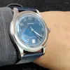 Armbanduhren Farasute Herrenuhren mit Edelstahl, wasserdicht, automatischer Selbstaufzug, modische Business-Vintage-Metalluhr für automatisches Datum