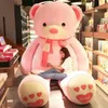 Plush Dolls Giant Size Cartoon Teddy Skin Plush Toy Soft Big Animal Love Scarf Bear Empty Cushion Pillow Doll Boy Girl Gifts 231016