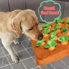 Poupées en peluche jouets pour chiens à mâcher jouet pour chat carotte légumes pour animaux de compagnie à mâcher renifler animaux cacher la nourriture pour améliorer les habitudes alimentaires accessoires pour chiens durables 231016