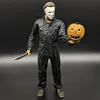 Akcja Figury Anime NECA Halloween Michael Myers Jason Voorhees Część 7 Krwawe Działanie Rysunek 17 cm Zbiórki Prezenty 231016