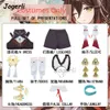 Jogerli Honkai Star Rail Tingyun Costume Cosplay Stile Antico Gioco Anime Coser Gioco di Ruolo Tail Suit Parrucca da Donna