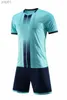 Survêtements pour hommes Hommes Enfants Survêtement Gym Fitness Sports Suit Séchage rapide Courir Vêtements de jogging Garçons Soccer SportswearL231016