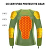 Herenjassen DUHAN Motor Soft Armor Zomer Ademend Moto Beschermende kleding CE-gecertificeerde beschermende uitrusting Motorjas 3D Mesh 231016