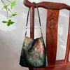 Bolsas de ombro design estilo floral gaze ombro único crossbody bolsa bolsa grande capacidade bagstylishdesignerbags femininos