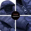 Herren Daunenparkas 6XL Winter Herren 50 % Kapuze Daunenparkas Jacken Herren Wasserdicht Winddicht Entendaunenjacken Mantel Ganzjahresparkas Oberbekleidung Herren 231016