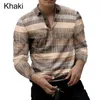 Men's T Shirts Casual Men Shirt Turn-Down Collar Anti-pilling Business For Office