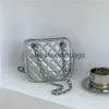 Axelväskor kedjeväska för silverväska för fashionabla färg matt pu cross body bagstylisheendibags