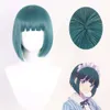 Cosplay Anime déesse café terrasse Shiragiku Ono Riho Tsukishima Ami Tsuruga Ouka Makusa Cosplay Costume perruque Sexy femme femme de chambre uniforme