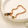 Designer Armbanden Chain Bangle Dames Luxe merk Letter Luxe sieraden 18K verguld roestvrij staal Magnetische aantrekkingskracht Waterdicht