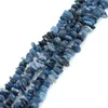 Grânulos 6-8mm Irregular Natural Azul Kyanite Chips Spacer Jóias Design Strand 34"