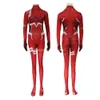 Älskling i Franxx 02 bodysuit jumpsuit noll två cosplay dräkter anime peruk kvinnor halloween party carnival costume catsuit