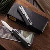 2 Models Combat Tactical Glykon Automatic knife M390 Blade 6061-T6 Aviation aluminum Camping survival knives 3300 3310 3400 Tools