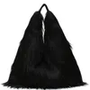 Abendtaschen CEZIRA Mode Winter Faux Pelz Hobo Schulter Handtasche Frauen Magnetische Knopf Verschluss Große Weiche Plüsch Tasche Geldbörse Junge Y2K