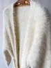 Tot23 осенне-зимний новый кардиган из шерсти альпаки, ночная рубашка, пальто, зимняя теплая ночная рубашка, женские дизайнерские пижамы, Рождественский подарок